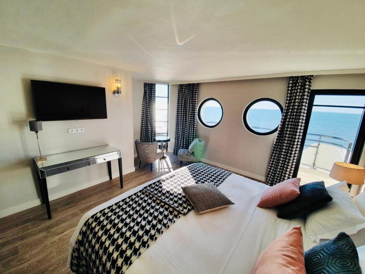 Le Paquebot Hotel Villerville Ngoại thất bức ảnh