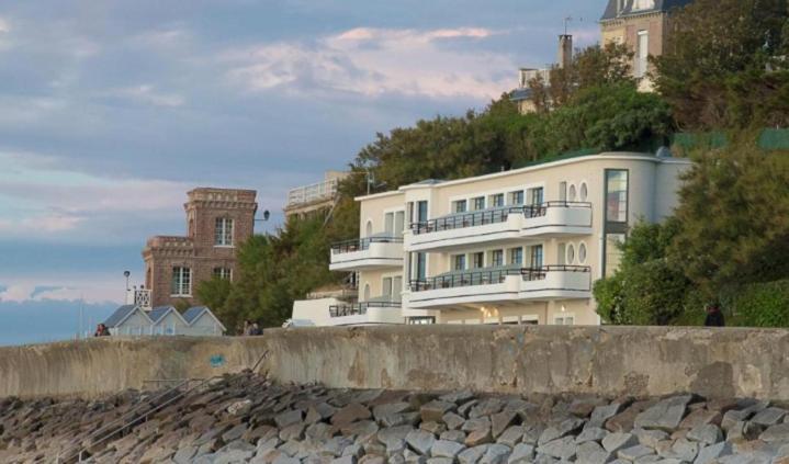 Le Paquebot Hotel Villerville Ngoại thất bức ảnh
